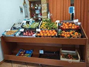 Banco per negozio frutta e verdura 