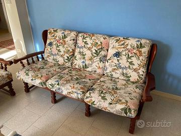 Salotto stile rustico