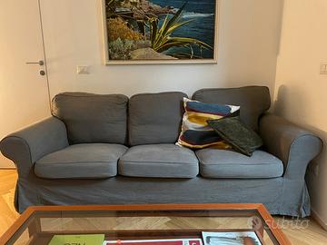 Divano ikea Ektorp con due fodere
