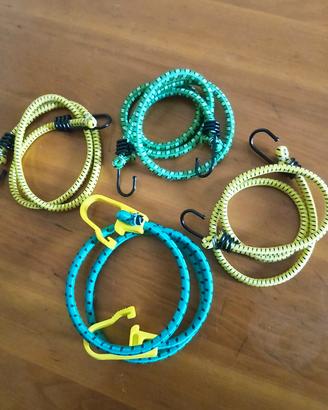 4 elastici con ganci