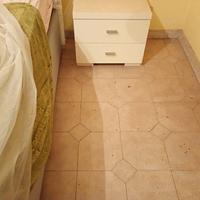 Como e due  comodini bianco laccati letto cottenit