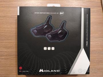 Due coppie interfoni midland BT RUSH RCF