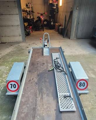 Carrello portamoto Pedretti anno 2023