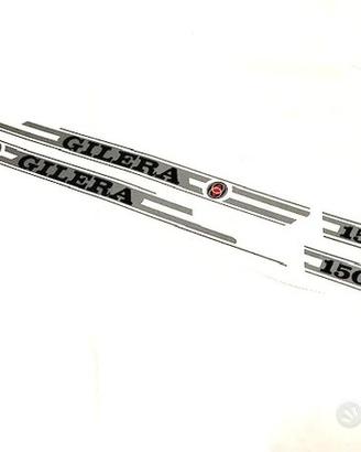 ADESIVI COMPATIBILE GILERA ARCORE 150 GRIGIO NERO