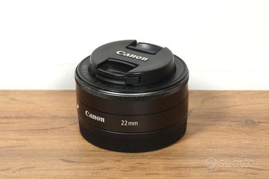 Canon EF-M 22mm f/2 STM (NO SCATOLA)