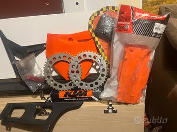 accessori nuovi ktm sx/exc 65/85/125/250/300/450/5