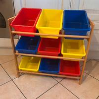 Mobile portagiochi per bambini