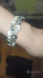 bracciale metallo donna