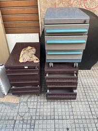 Cassettiera per scrivania