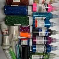 Glitter e stickers
