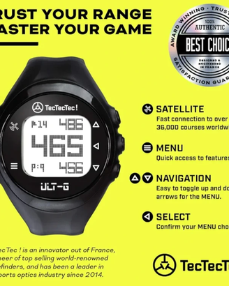 Orologio da golf con GPS