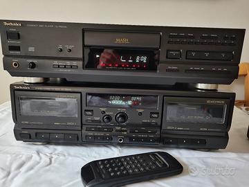 Technics CD+Technics Deck Cassette 