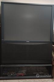 TV retroproizione Thomson 52 pollici vintage