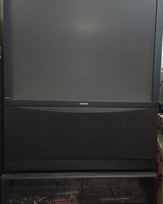 TV retroproizione Thomson 52 pollici vintage