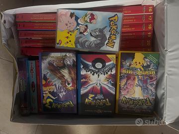 Videocassette pokemon e dragonball z