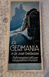  cartine stradali vari land Germania 1930