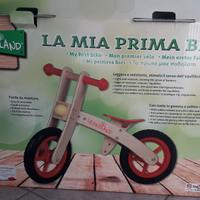 Bici senza pedali in legno