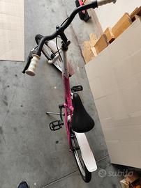 bici bambina rosa