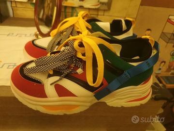 scarpa ginnica multicolor