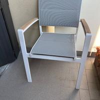 Sedia per terrazza e giardino