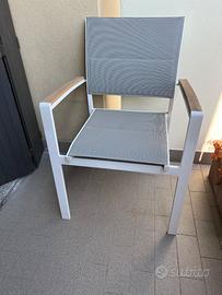 Sedia per terrazza e giardino
