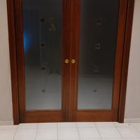 Porta scorrevole doppia anta