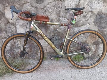 gravel carbonio Cannondale Topstone Lefty M full