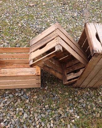 cassette in legno usate