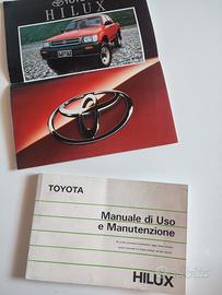 libretto uso e manutenzione hilux