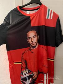 Maglia f1 hamilton ferrari tg L nuova