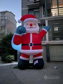 Babbo Natale gonfiabile H 5 incluso motore