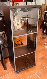 Mobile per Hifi con Sportelli in Vetro e con Ruote