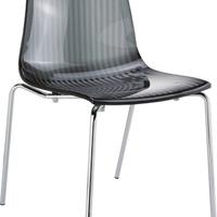 Sedie Acciaio Policarbonato Esterno Bar Cod 8035