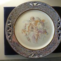 LIMOGES Lecoq piatto tondo porcellana  cm.28 vinta