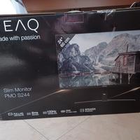 PEAQ slim monitor 24" full c/garanzia