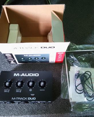 interfaccia Audio M-Track Duo