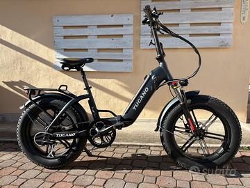 Bicicletta elettrica pieghevole 500W