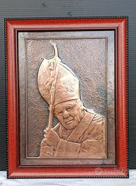 BASSORILIEVO PAPA GIOVANNI PAOLO II 