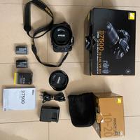 NIKON D7500 + KIT OBBIETTIVI ORIGINALI
