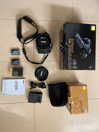 NIKON D7500 + KIT OBBIETTIVI ORIGINALI