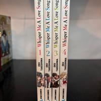 Manga Whisper me a love song 1-4🎄🎁