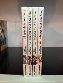 Manga Whisper me a love song 1-4🎄🎁