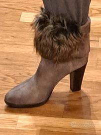 Stivaletto in pelle Janet Sport