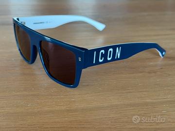 Occhiali da sole Dsquared2 ICON nuovi con custodia