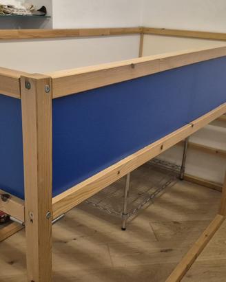 Letto rialzato modello Kura (Ikea)