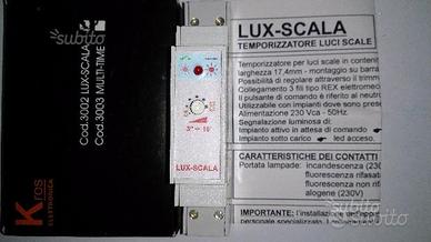 Temporizzatore luce scale Lux-Scal