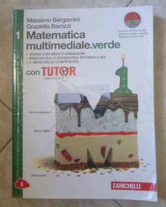 "matematica multimediale verde” 9788808434685