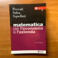 Libro Matematica per l’Economia e l’Azienda