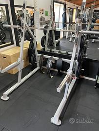 panca piana - panca alta - squat rack