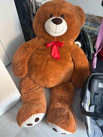 Orsacchiotto peluche gigante 180 cm marrone orso
